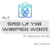 How to Speed Up Your WordPress Website