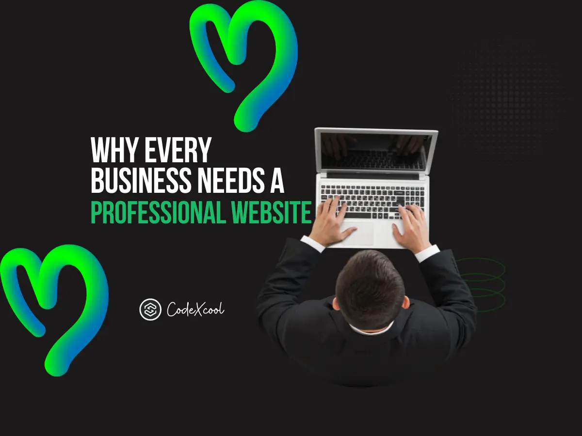 business needs professional website